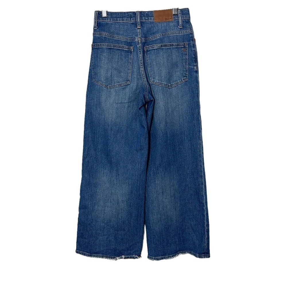 Madewell Wide Leg Crop Jeans - Picture 3 of 11